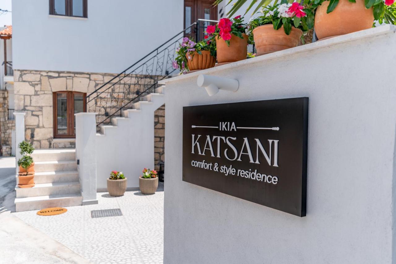 Ikia Katsani Villa Afytos Bagian luar foto
