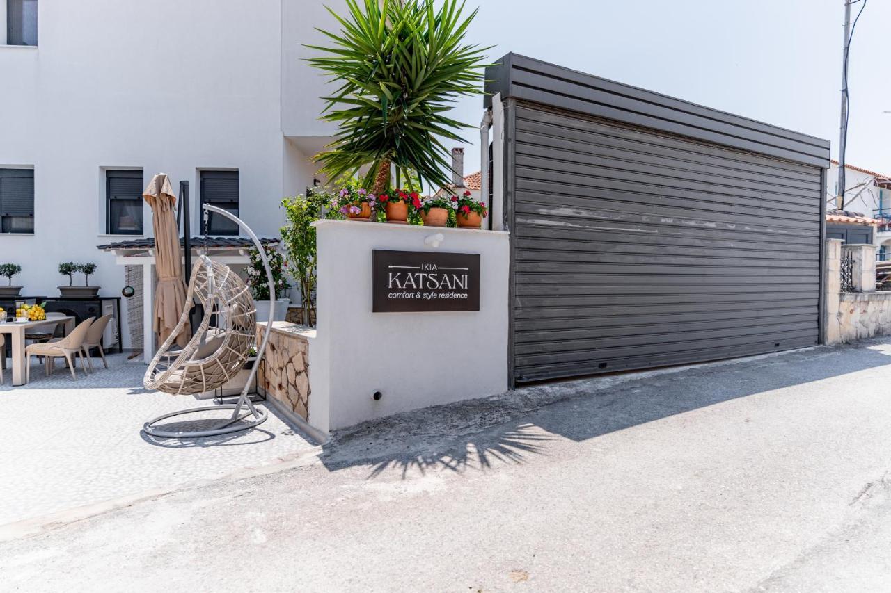 Ikia Katsani Villa Afytos Bagian luar foto